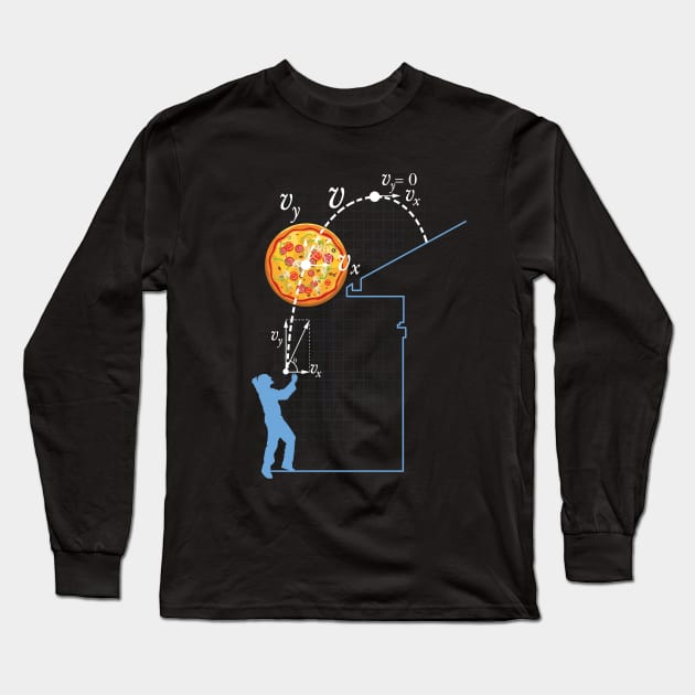 Breaking Bad Pizza Toss Long Sleeve T-Shirt by hereticwear